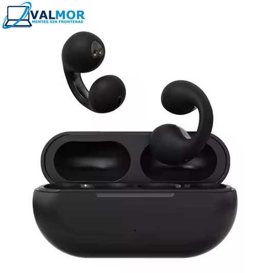 Auriculares inalámbricos con clip abierto, batería de larga duración